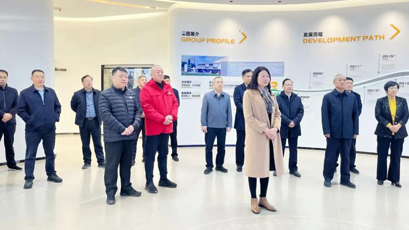 河南省政協(xié)副主席霍金花一行蒞臨旭瑞集團(tuán)參觀調(diào)研！